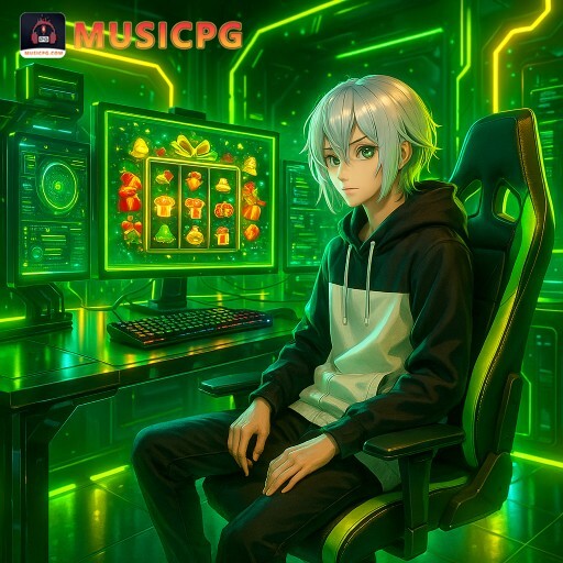 Imagem promocional da MUSICPG mostrando a plataforma e suas vantagens